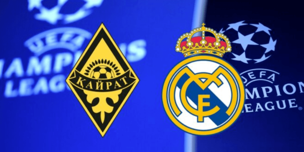 UEFA Champions League : Kairat Almaty VS Real Madrid Prediction & Betting Tips