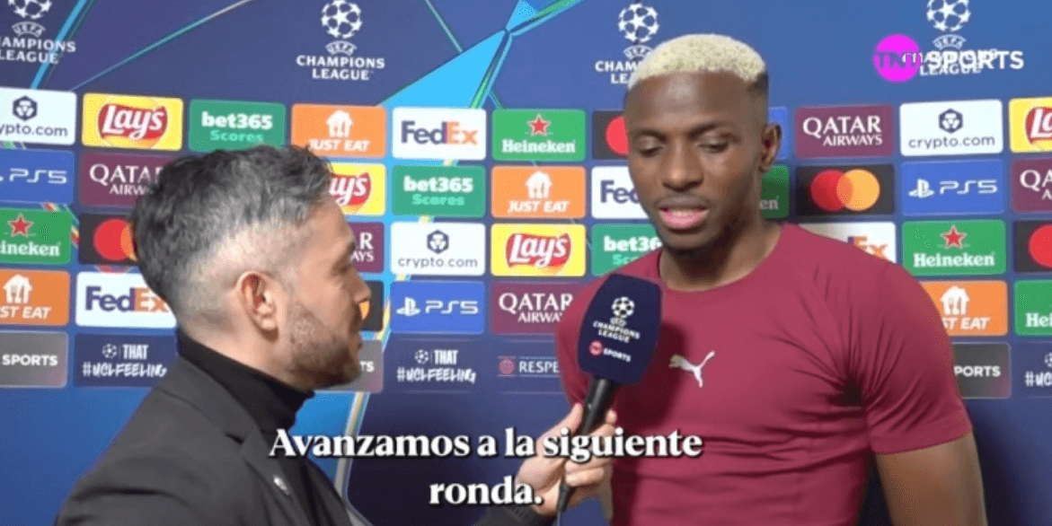 ওসিমেন: শুধুমাত্র গ্যালাতাসারাই তুরস্ককে বিশ্ব ফুটবলের মানচিত্রে স্থান দিতে পারে