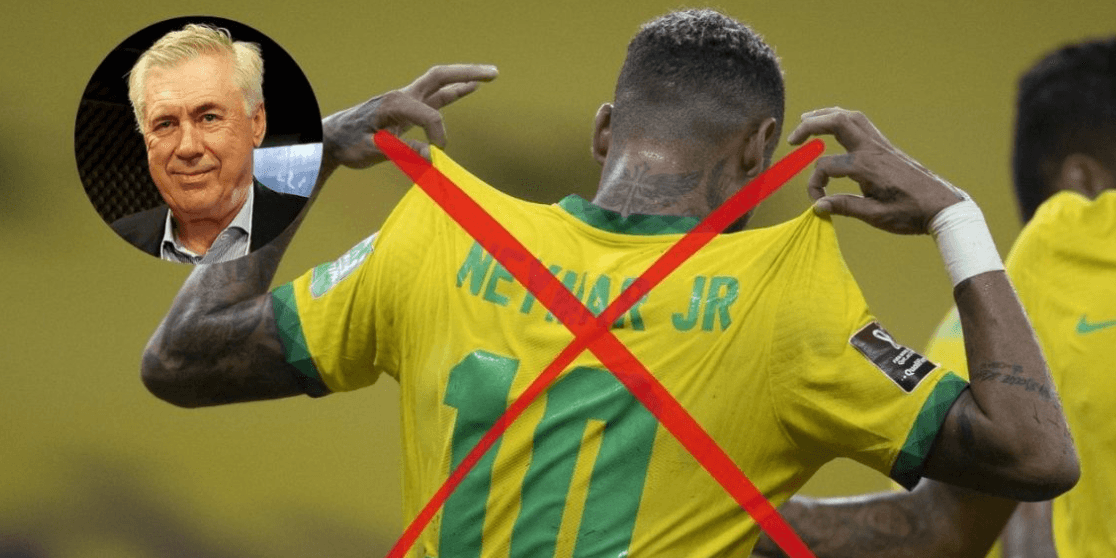 एंसेलोटी: अगर नेमार वर्ल्ड कप के लिए 100% फिटनेस हासिल कर लेते हैं, तो उन्हें स्क्वॉड में शामिल किया जाएगा