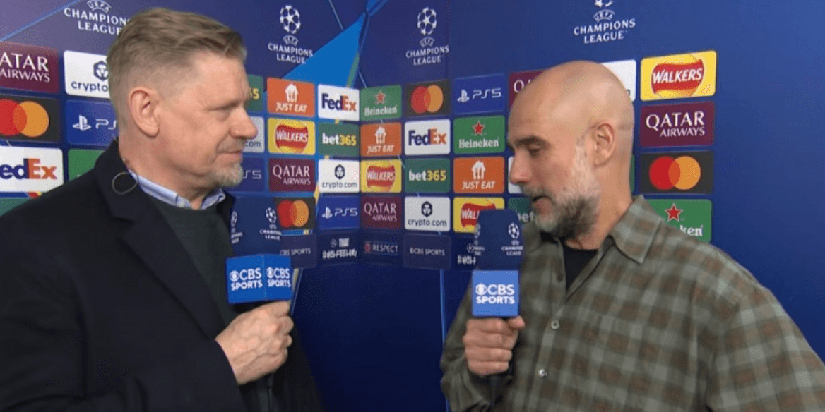 غوارديولا بعد المباراة: لو كانت 11 ضد 11، لكانت المباراة مختلفة تمامًا