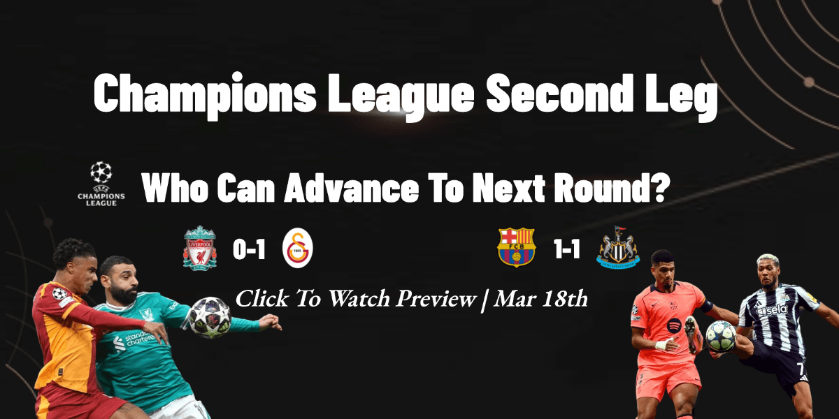चैंपियंस लीग सेकंड लेग राउंड ऑफ 16 दिन 2 कैसे देखें: मुफ्त लाइव स्ट्रीम, टीवी चैनल और स्टार्ट टाइम