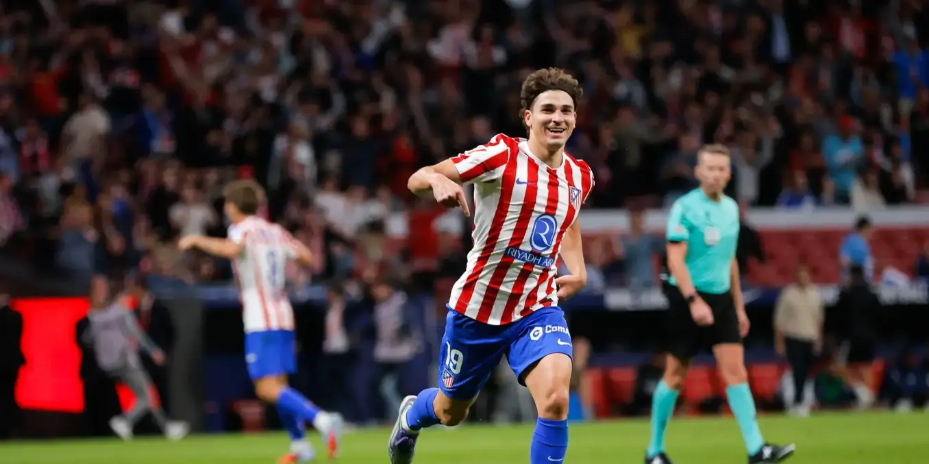 Álvarez,Hat-trick,Atlético Madrid,Rayo Vallecano,La Liga