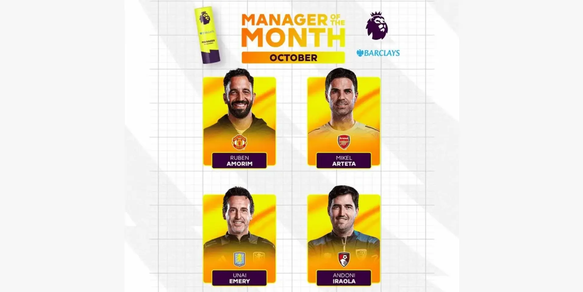 প্রিমিয়ার লিগ, অ্যামোরিম, আর্তেতা, ইলাইক্স মোরিবা, এমেরি, ম্যানেজার, ক্যামেল লাইভ