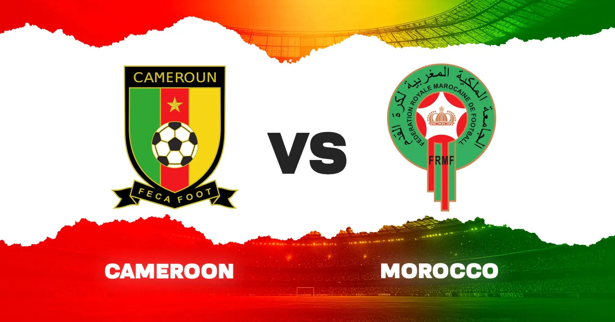 CAF Africa Cup of Nations,Cameroon VS Morocco,Prediction,camel.live