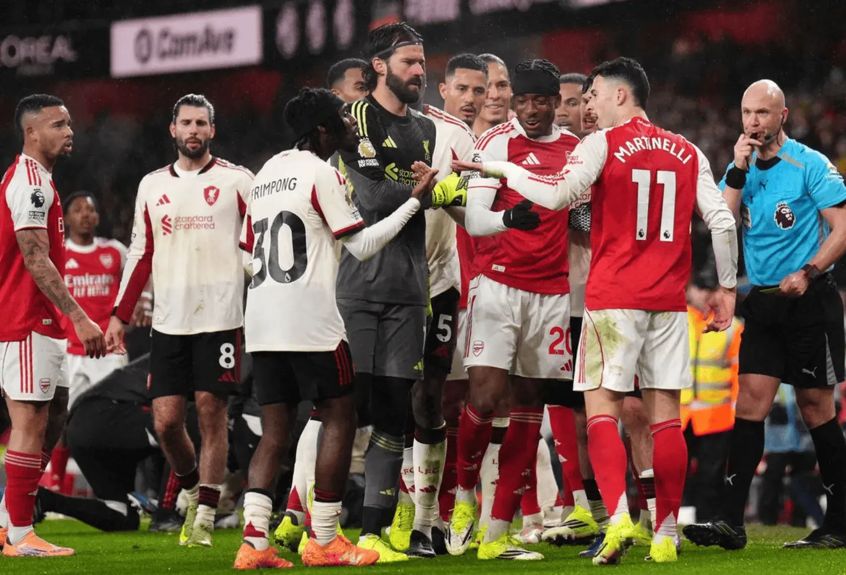 اتحاد الكرة، آرسنال، مارتينيلي، ليفربول، برادلي، كاميل دوت لايف