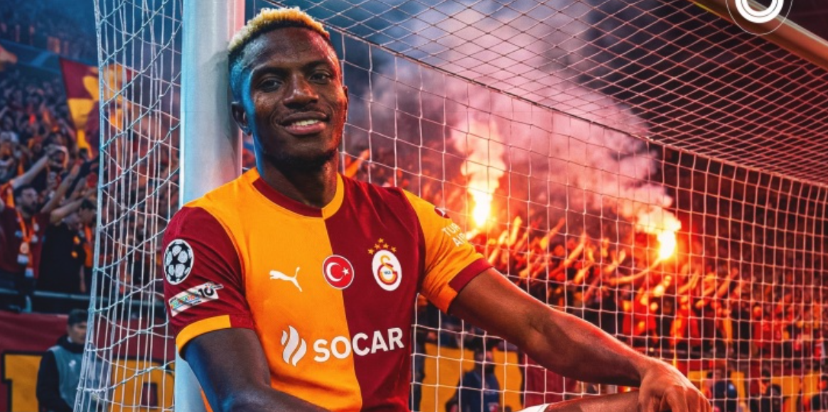 فيكتور أوسيمن، راتب سنوي 15 مليون يورو: 7 أهداف في 8 مباريات دوري أبطال أوروبا مع وصول غالاتاسراي لدور الـ16