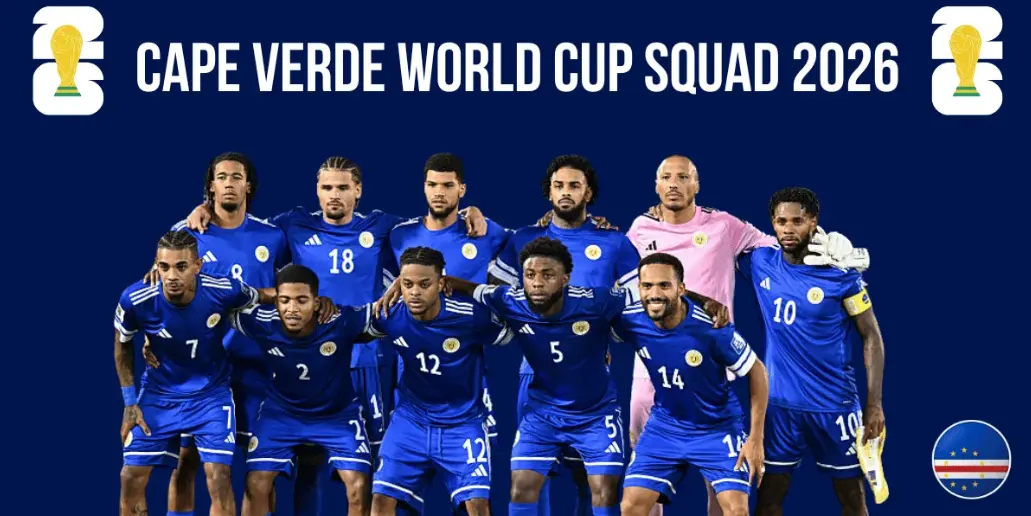 Cape Verde FIFA World Cup 26-man squad