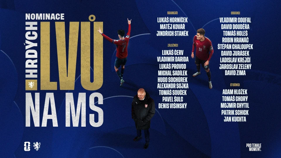 قائمة منتخب جمهورية التشيك المكونة من 26 لاعبًا لكأس العالم FIFA
