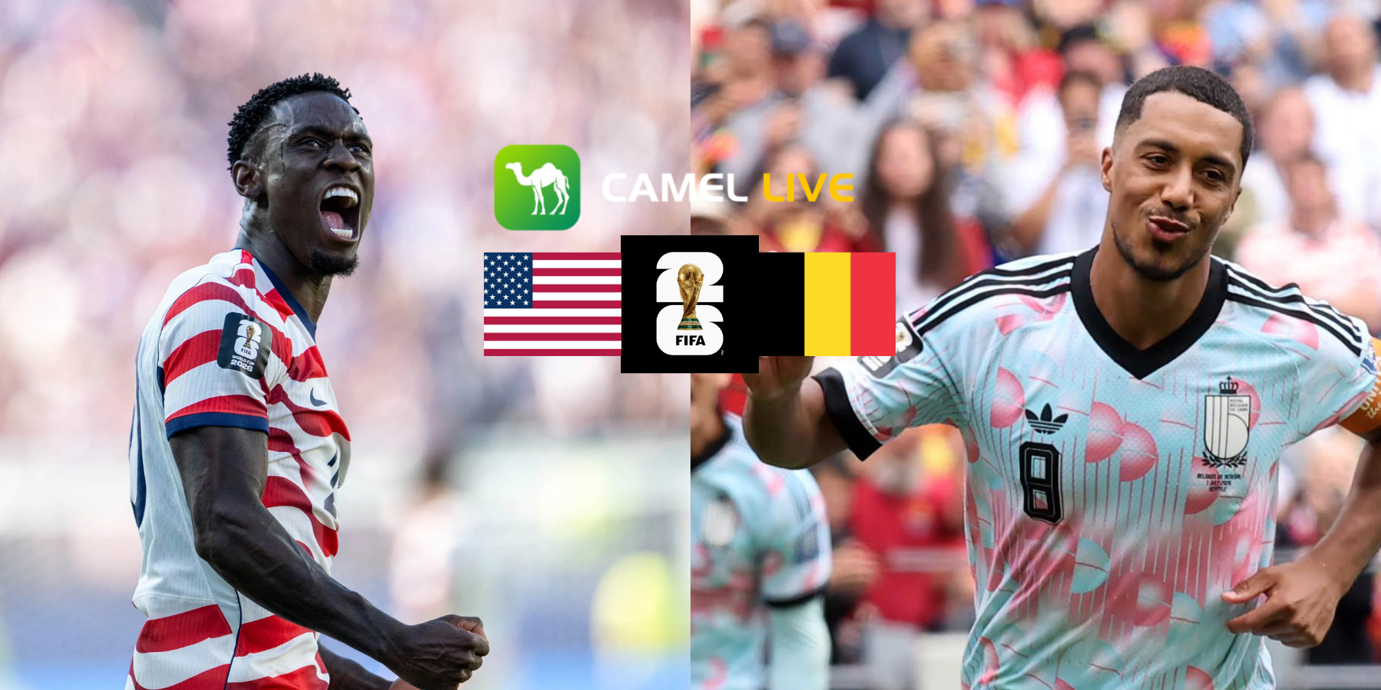 【Click to get your supported team's FREE avatar 】How to Watch World Cup Round of 16 USA vs Belgium:Free Live Stream, TV channel and Start Time