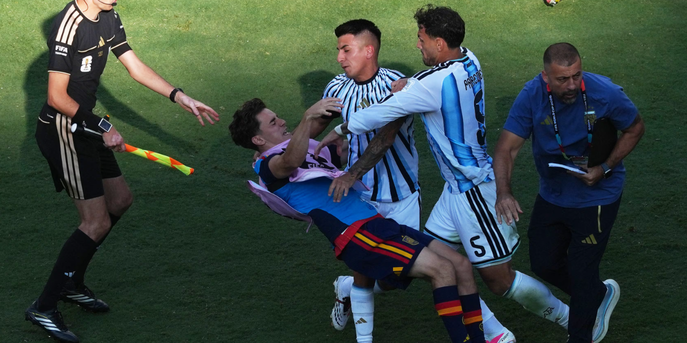 Post-Match Violence Against Spain: FIFA to Announce Argentina Sanctions Within 20 Days, Paredes Facing Minimum Three-Match Ban