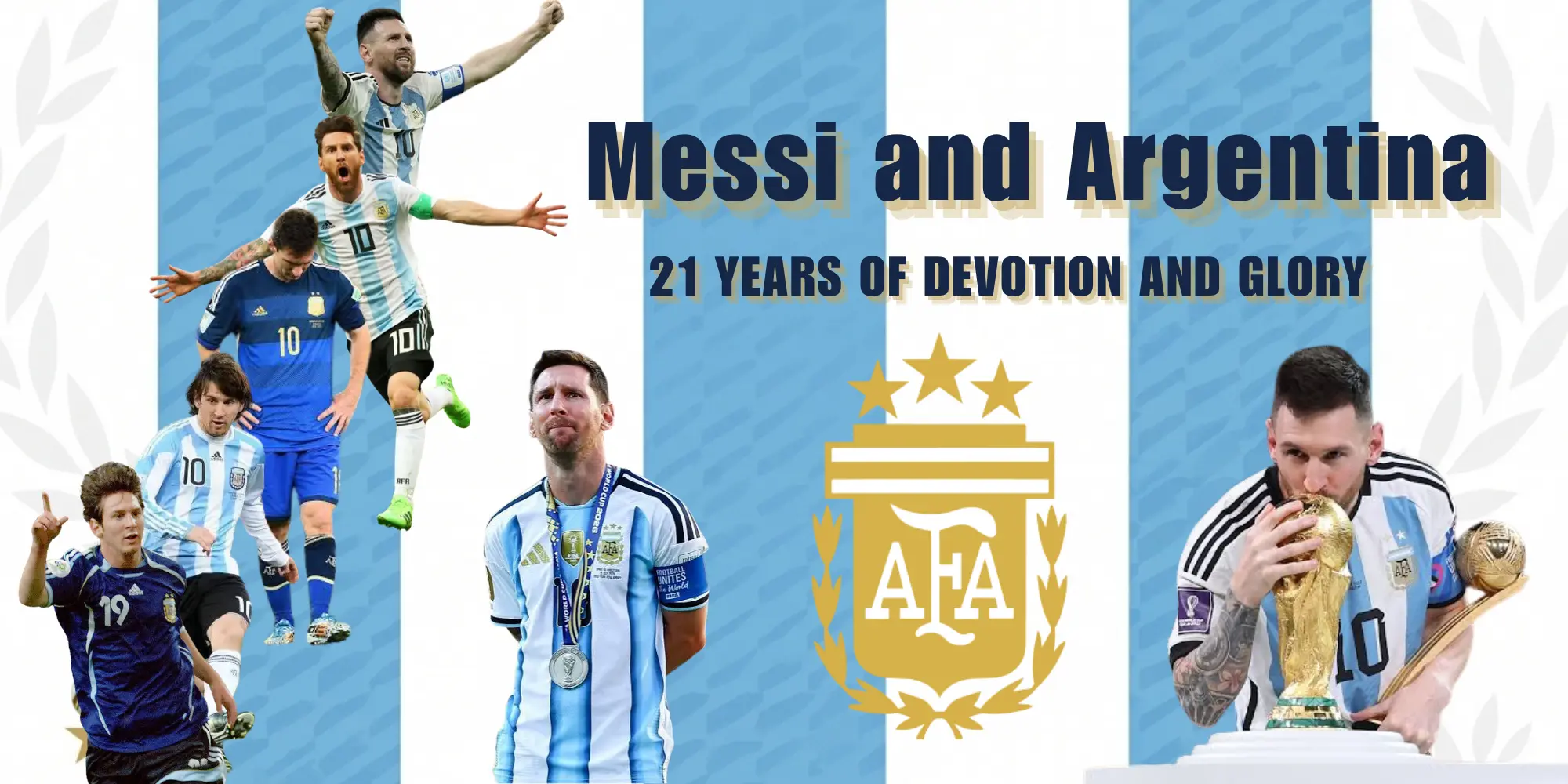 Luchando por Argentina: Messi y 21 años con la selección