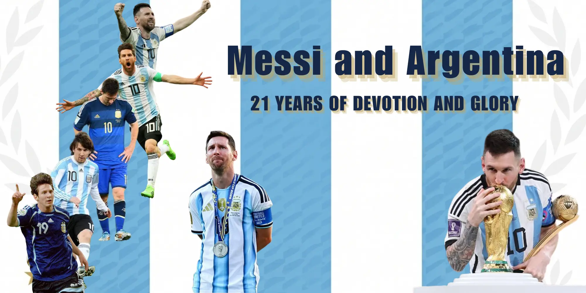 Luchando por Argentina: Messi y 21 años con la selección