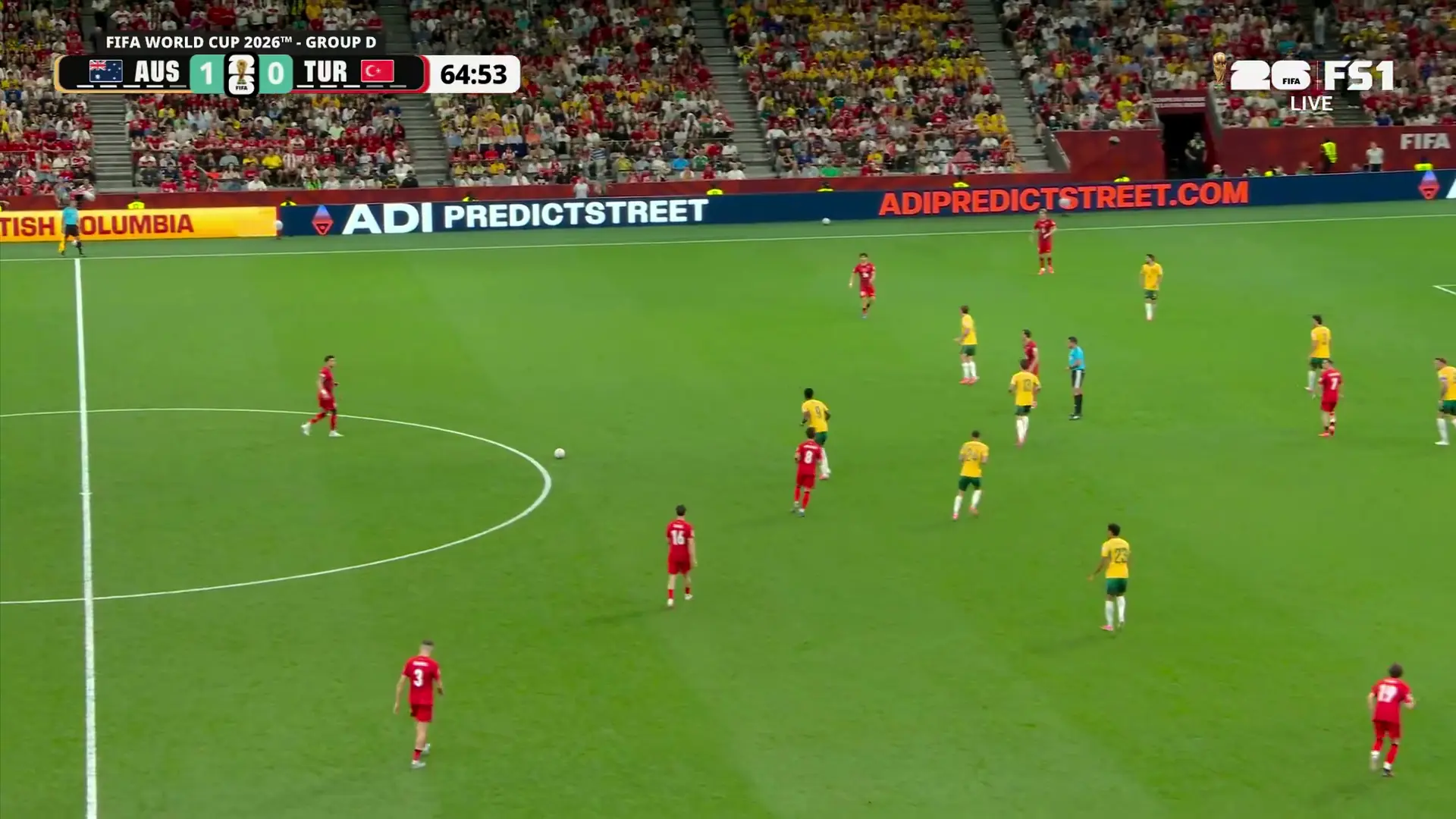2026-06-14 2026 FIFA World Cup Group Stage – Group D: Australia vs. Turkey