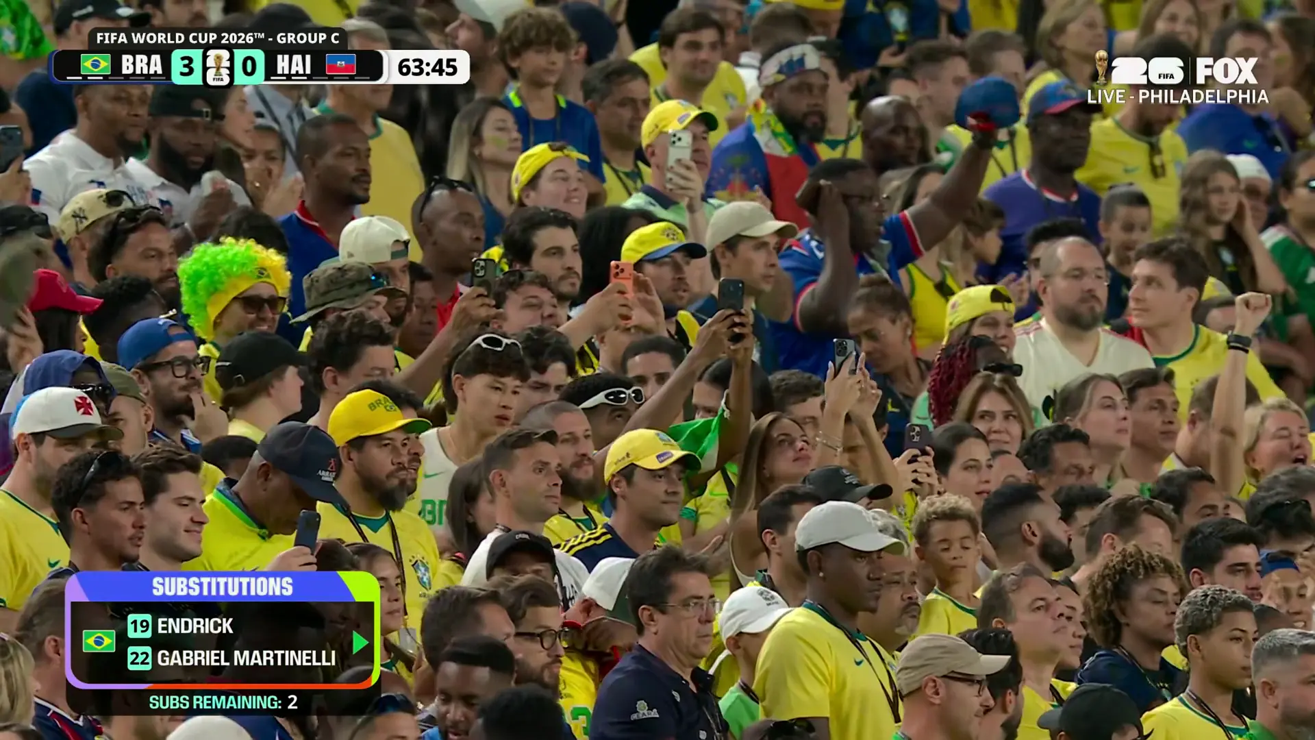 2026-06-20 2026 FIFA World Cup Group Stage – Group C: Brazil vs. Haiti
