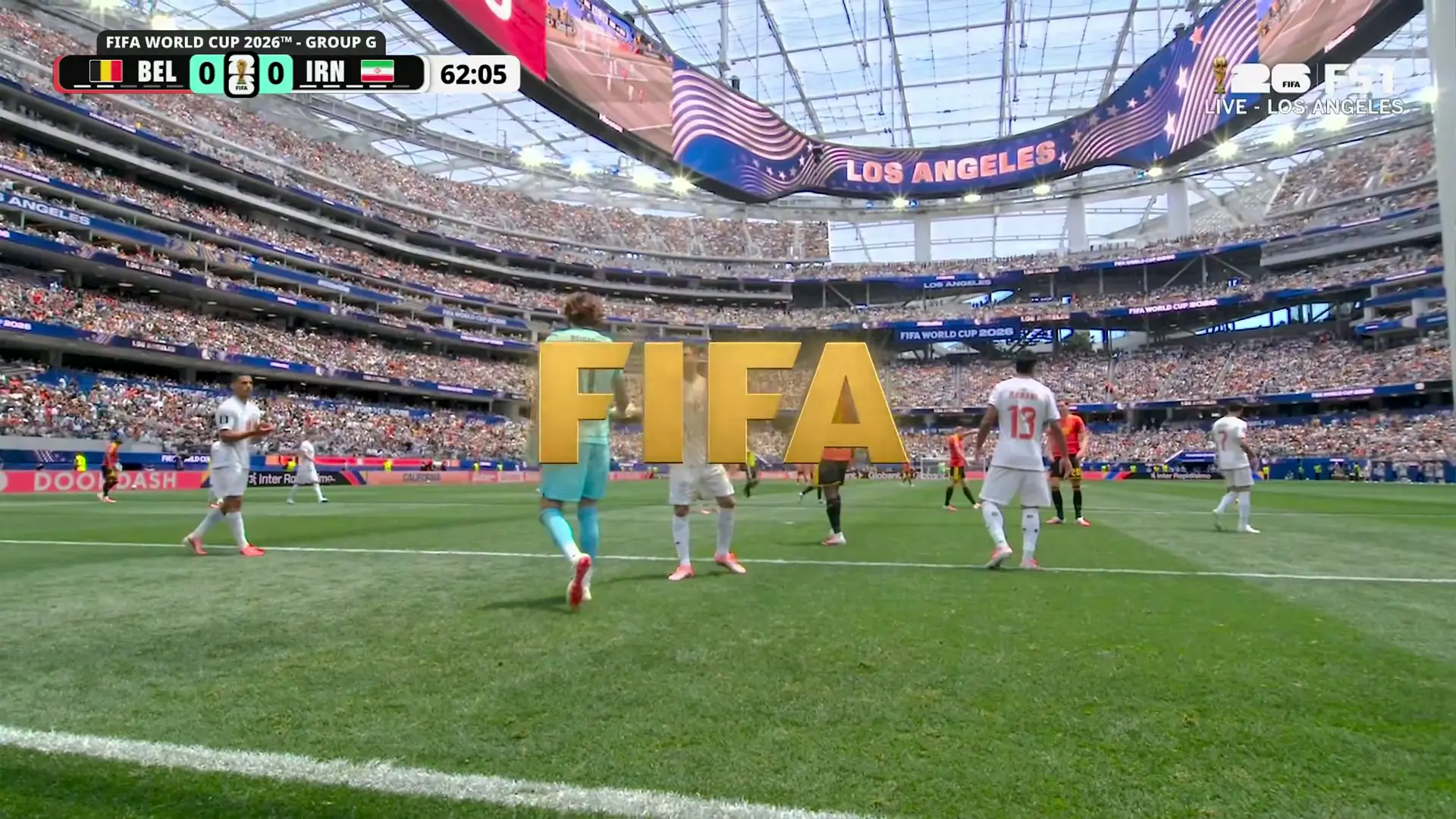2026-06-22 2026 FIFA World Cup Group Stage – Group G: Belgium vs. Iran