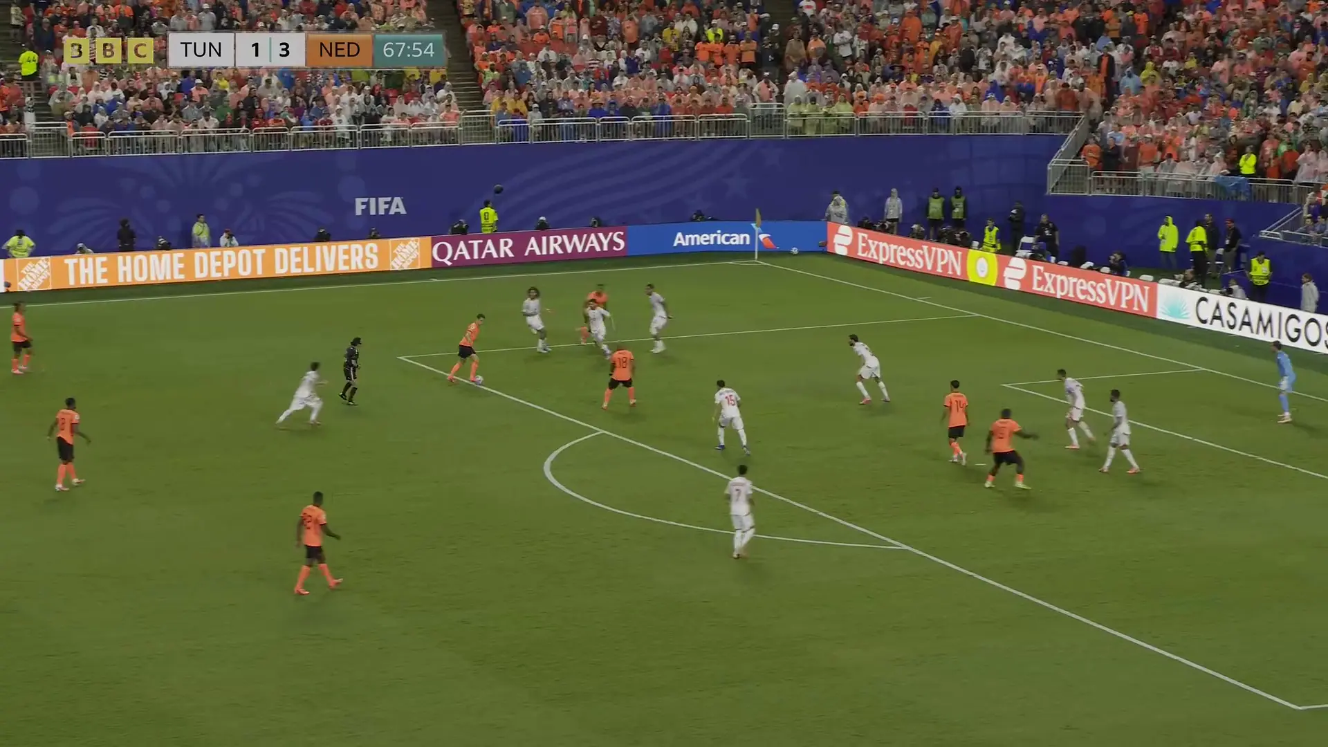 2026-06-26 2026 FIFA World Cup Group Stage – Group F: Tunisia vs. Netherlands