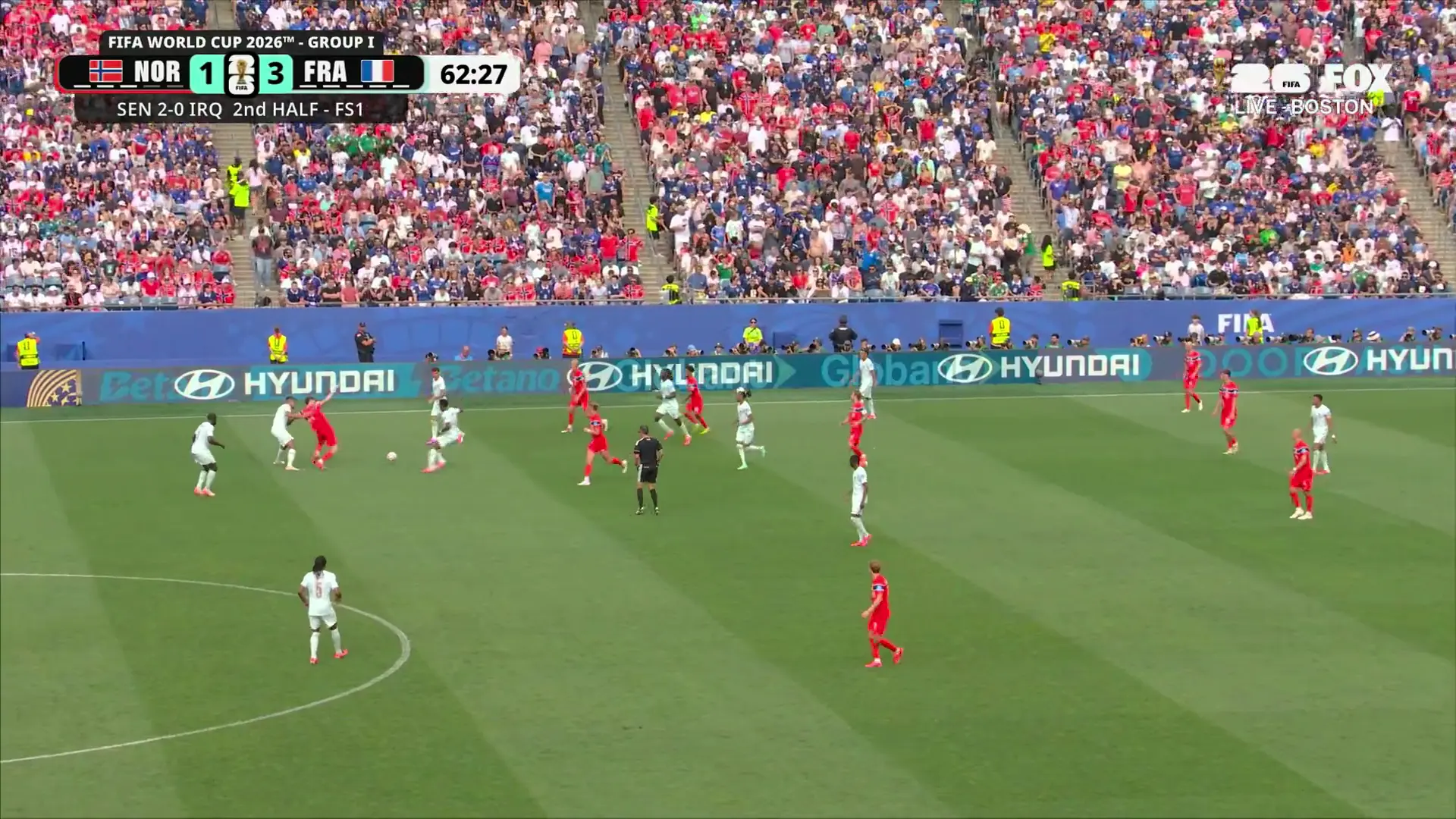 2026-06-27 2026 FIFA World Cup Group Stage – Group I: Norway vs. France
