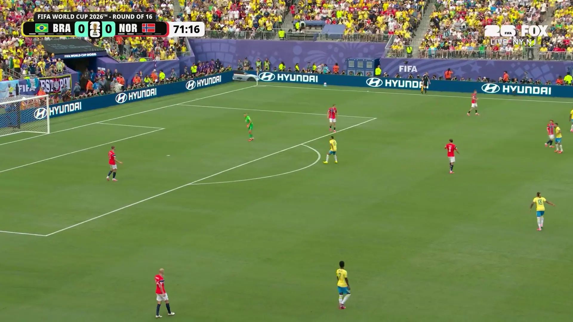 2026-07-06 2026 FIFA World Cup Round of 16: Brazil vs. Norway