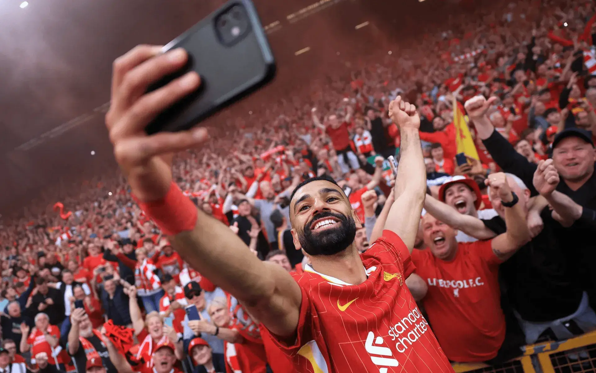 Departure, Premier League,Liverpool,Salah,Slot,camel.live