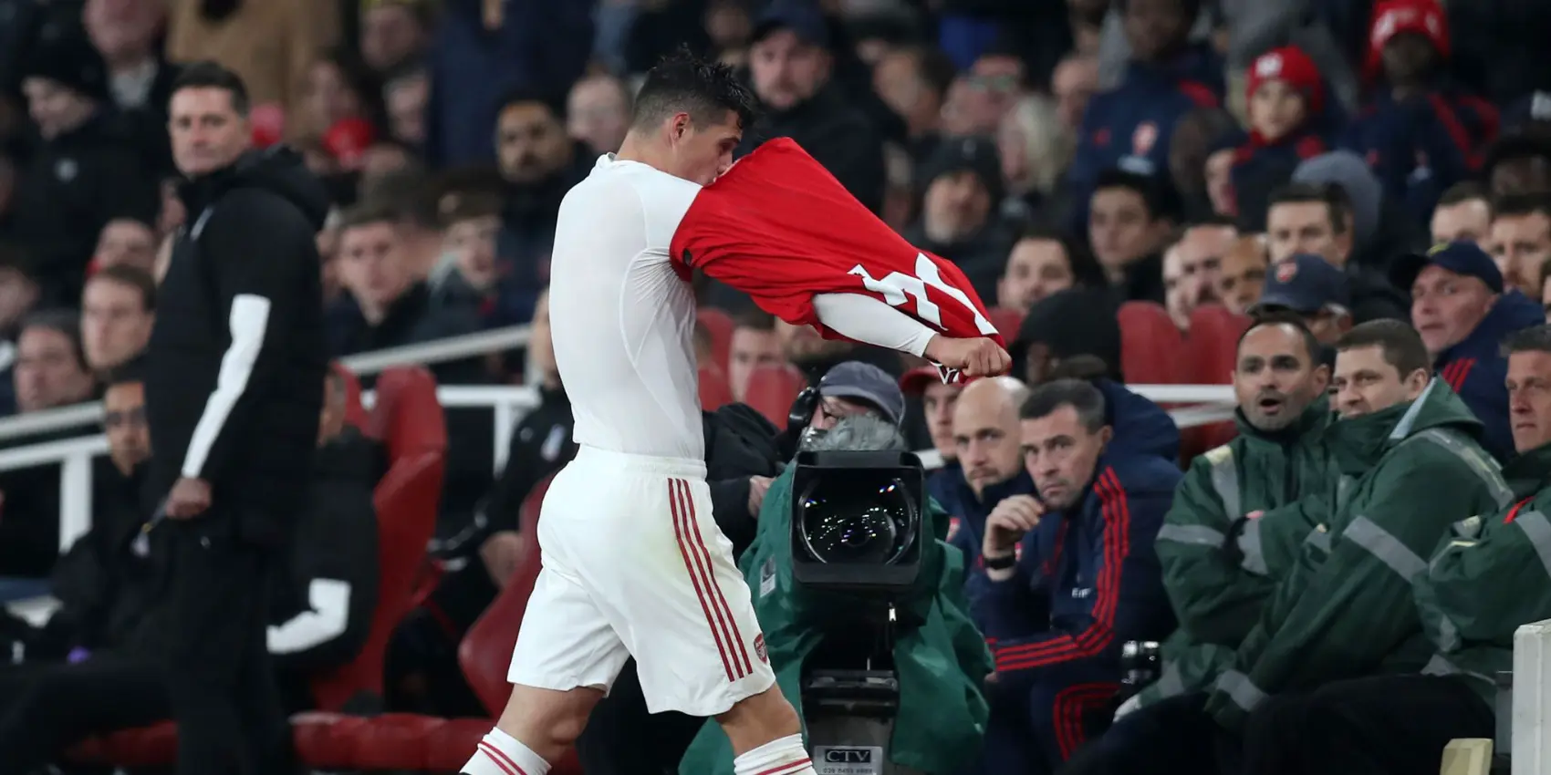 Granit Xhaka,Mikel Arteta,Arsenal,Sunderland