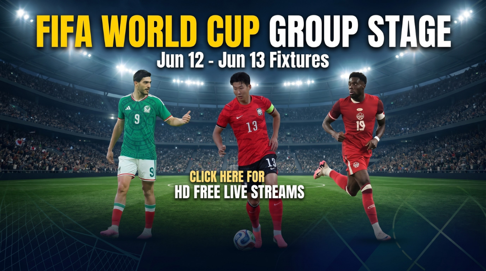 مباريات دور المجموعات في كأس العالم FIFA من 12 يونيو إلى 13 يونيو: اضغط هنا لمشاهدة البث المباشر المجاني بجودة HD