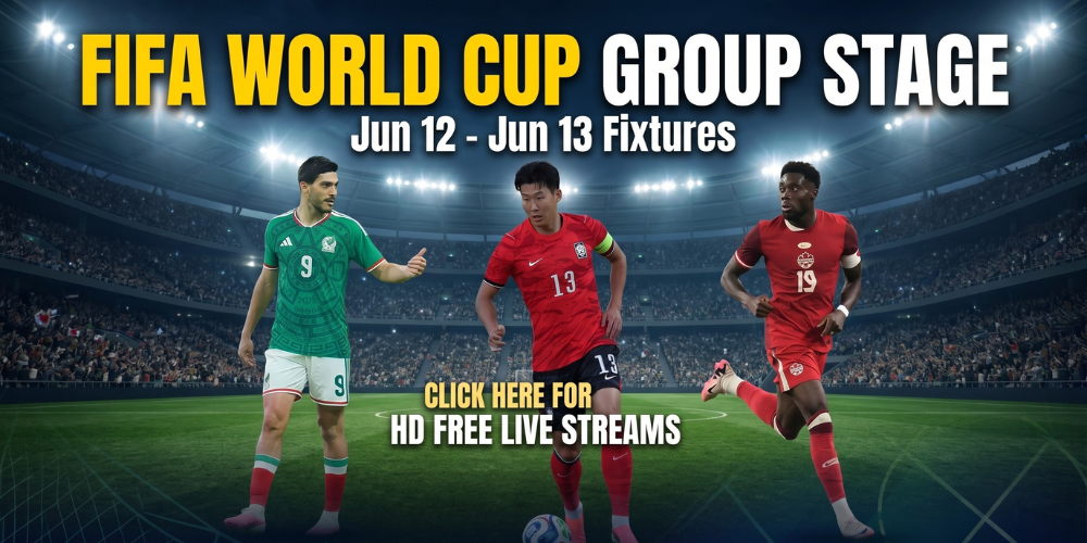 FIFA World Cup Group Stage Jun 12 - Jun 13 Fixtures: Click Here for HD Free Live Streams