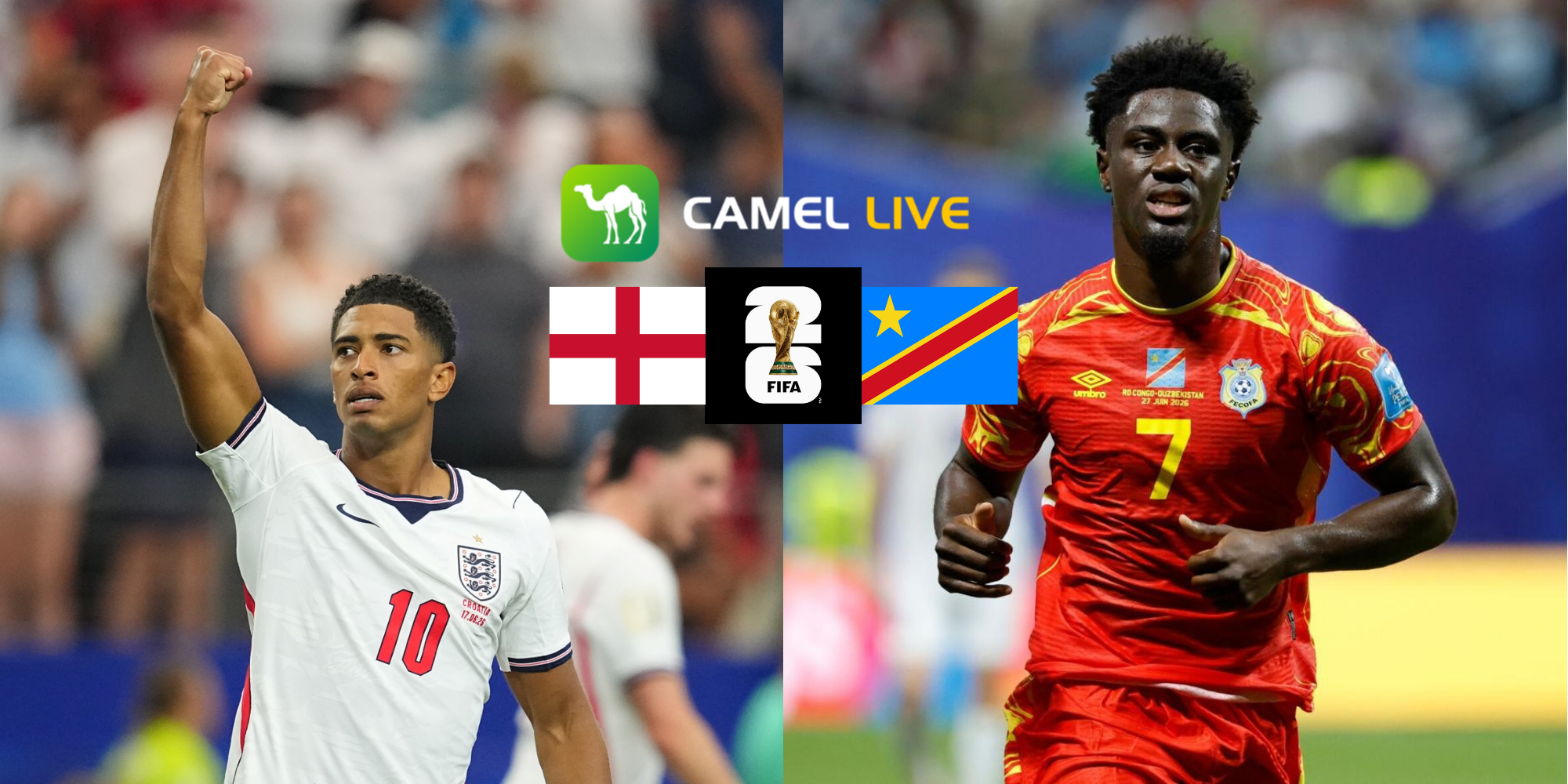 【Click to get your supported team's FREE avatar 】How to Watch World Cup Round of 32 England vs DR Congo :Free Live Stream, TV channel and Start Time