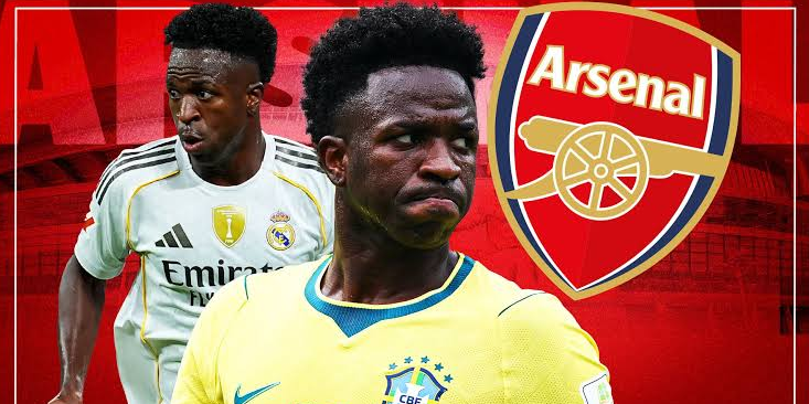 Telegraph: Arsenal Siap Tawarkan Gaji Rekor Klub untuk Vinicius