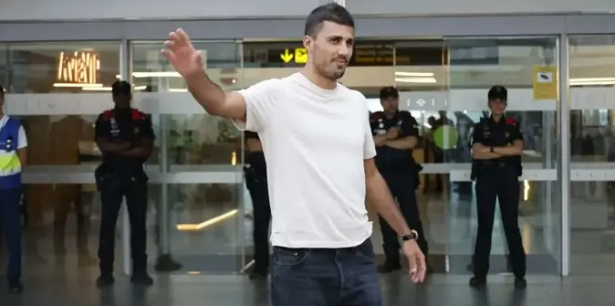 Rodri Arrives in Barcelona: Playing for Barcelona Is My Dream