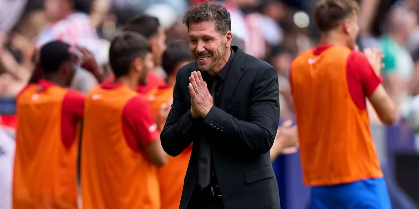 سيميوني غير قادر على التواجد على دكة البدلاء أمام آينتراخت فرانكفورت بعد طرده خارج أرضه أمام ليفربول