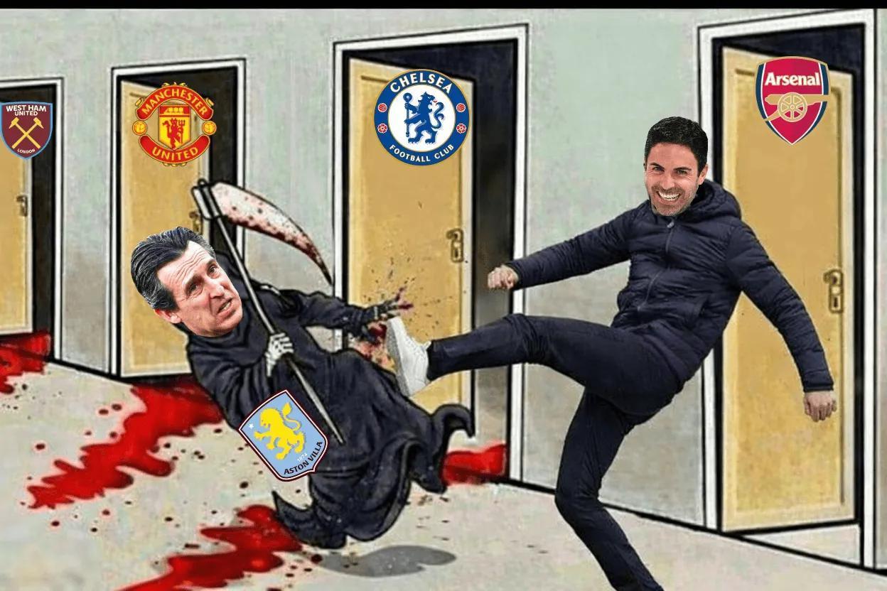 الهزيمة خارج الديار أمام أرسنال تنهي سلسلة فوز أستون فيلا البالغة 11 مباراة في جميع المسابقات